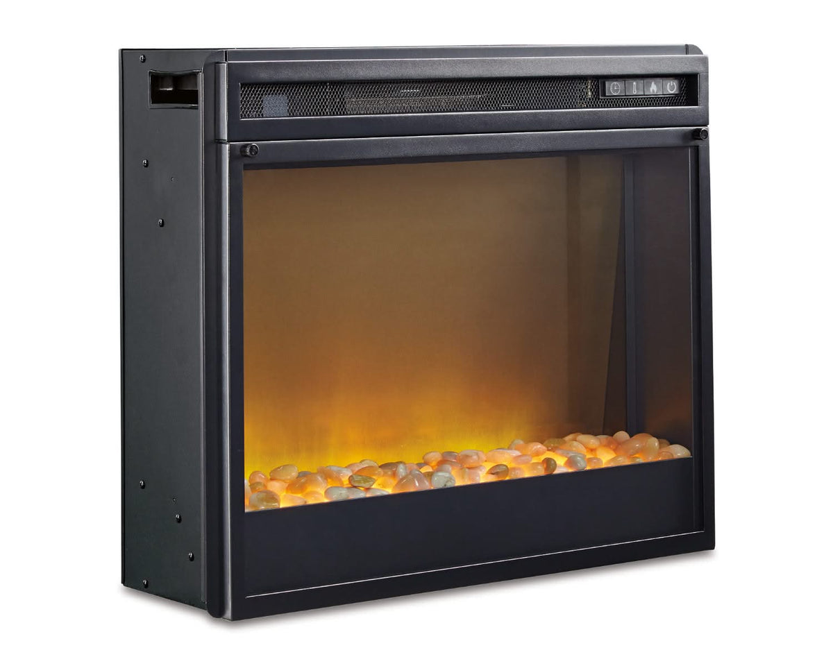 Mueble para TV Trinell de 63" con chimenea eléctrica