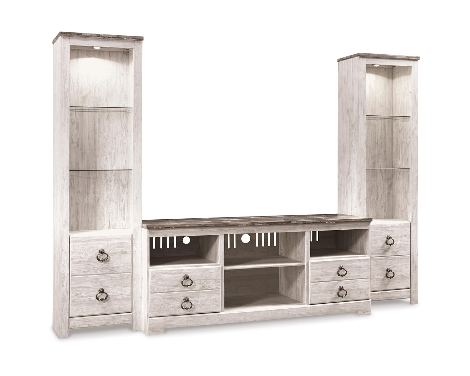 Willowton 3-Piece Entertainment Center
