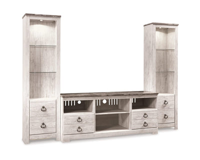 Willowton 3-Piece Entertainment Center