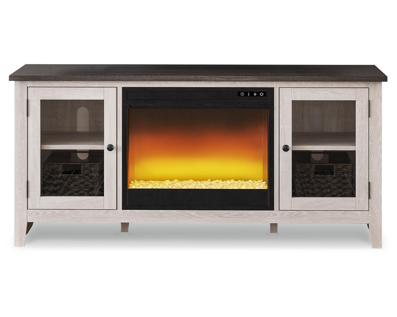 Dorrinson 60" TV Stand with Electric Fireplace
