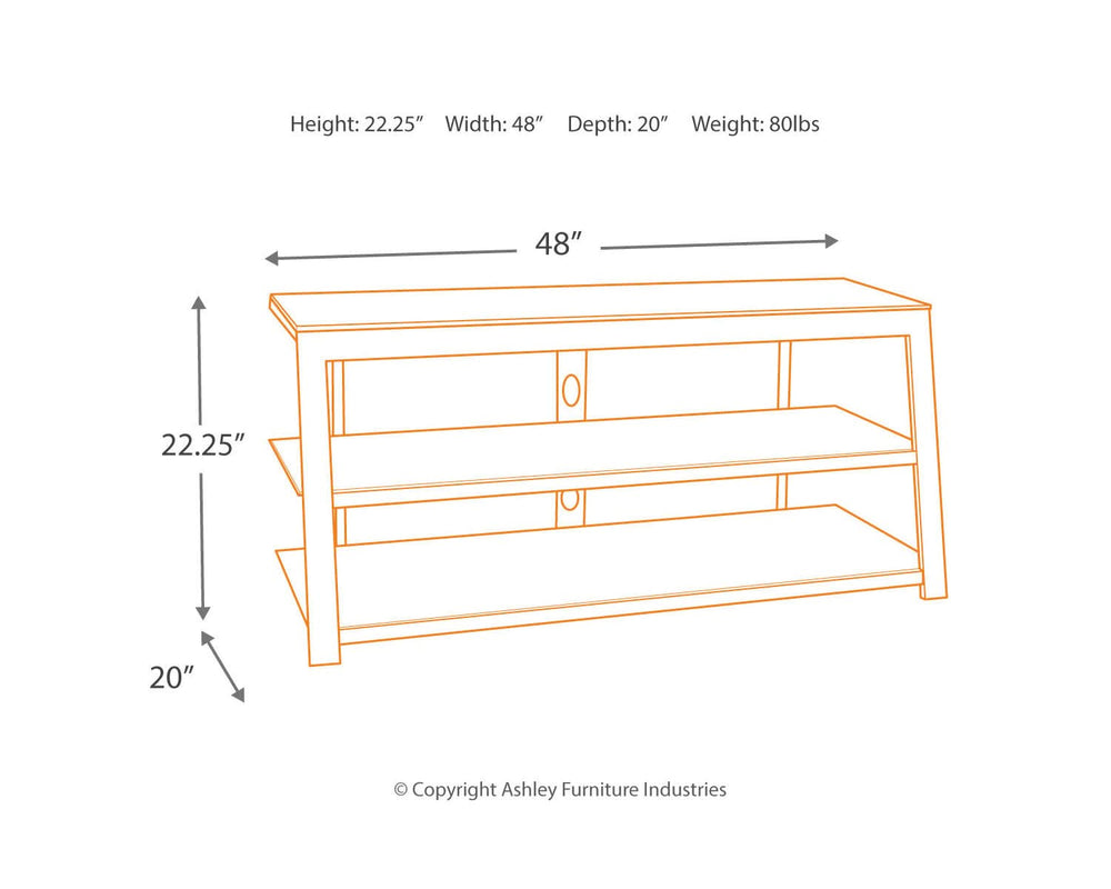 Rollynx 48" TV Stand