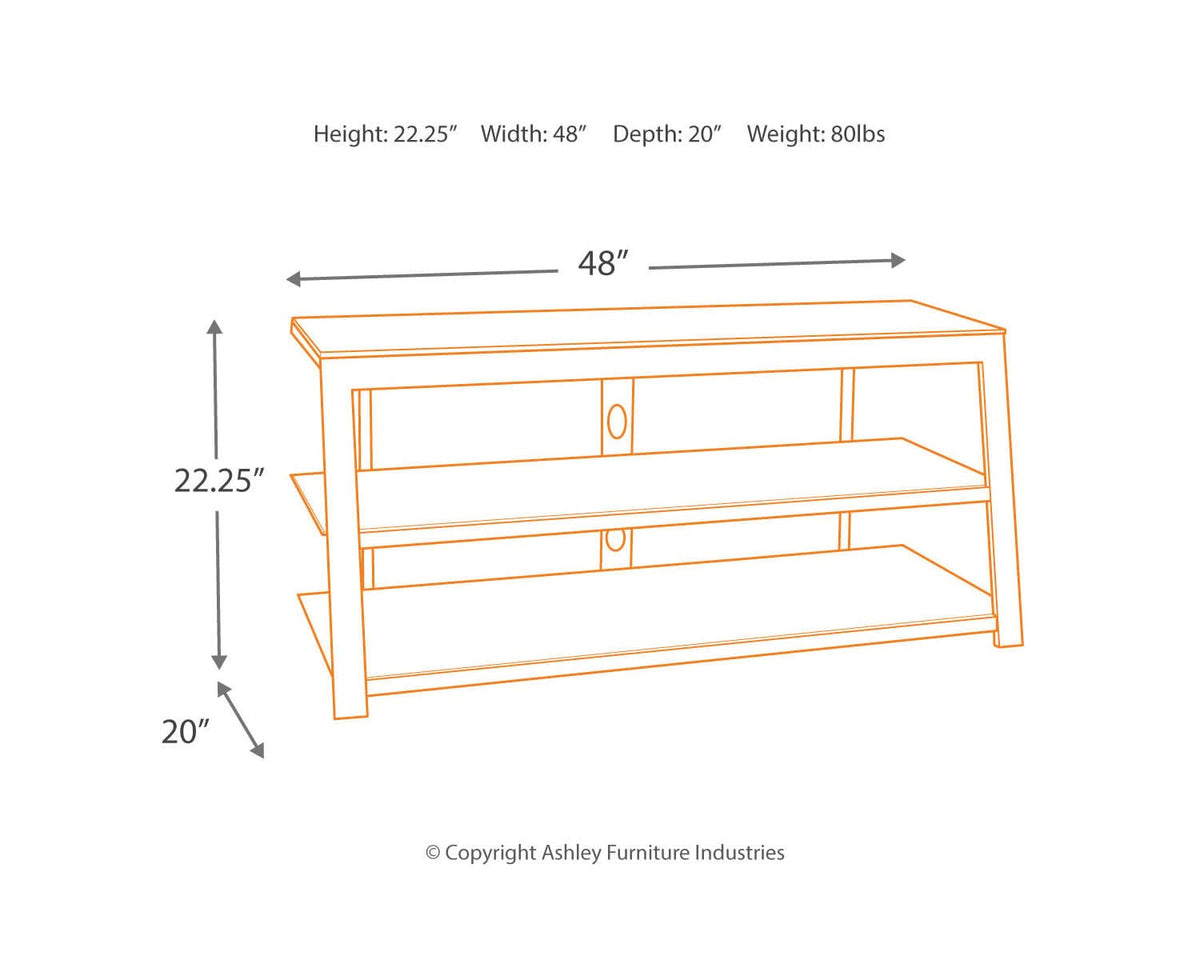 Rollynx 48" TV Stand