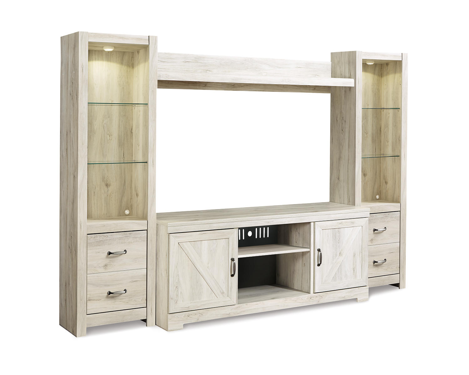 Bellaby 4-Piece Entertainment Center