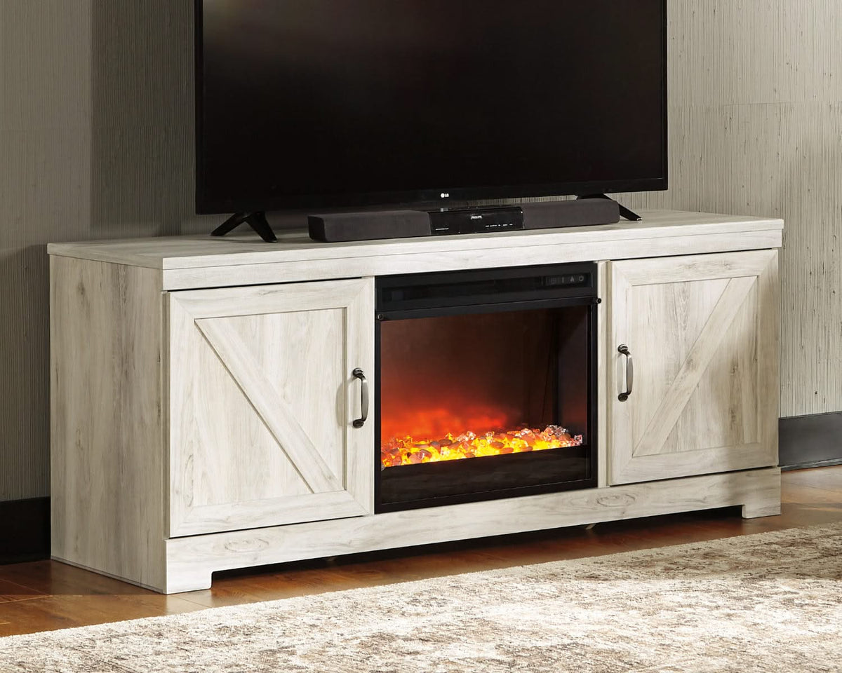 Mueble para TV Bellaby de 63" con chimenea