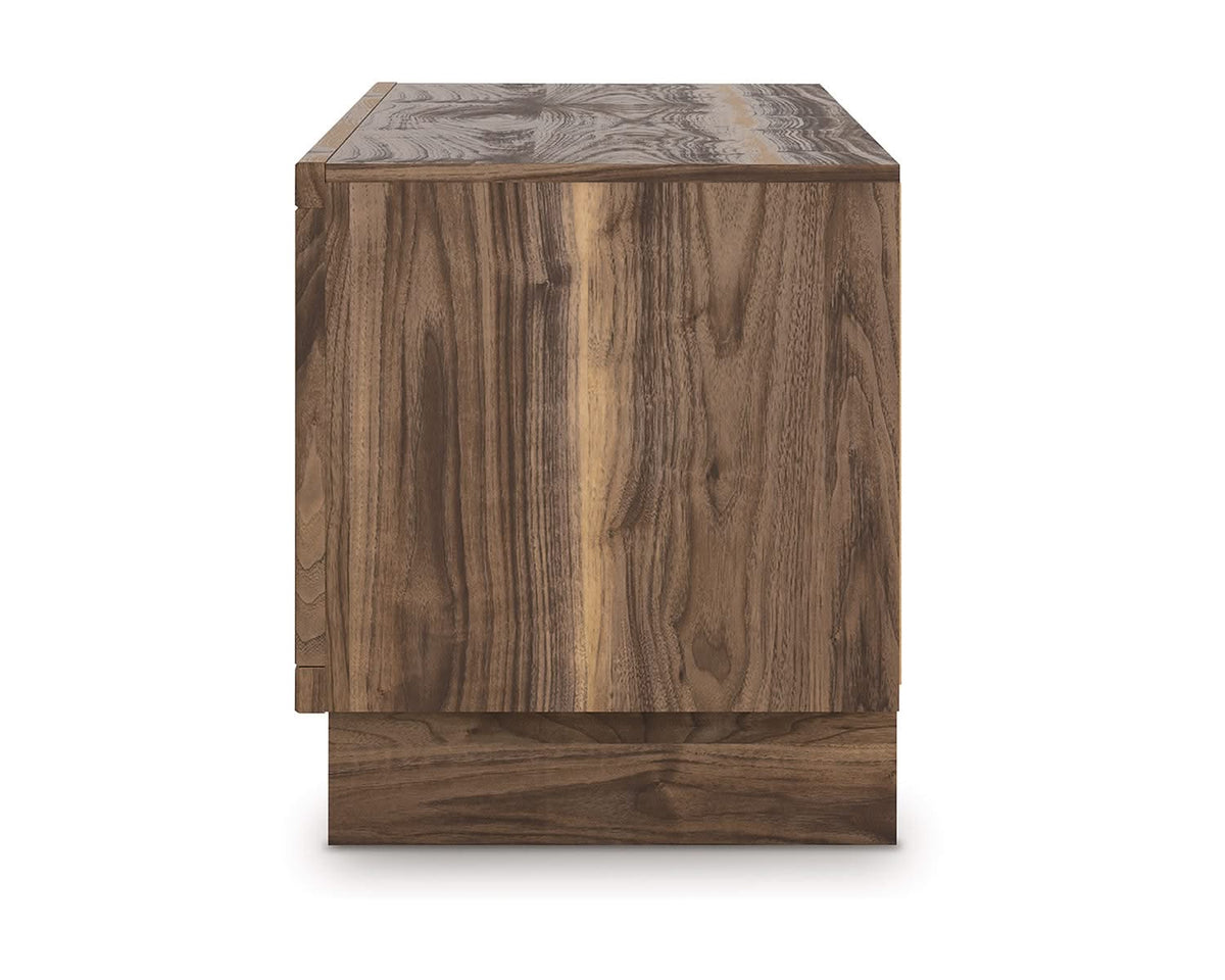 Mueble para TV Zadilyn de 72" con chimenea eléctrica