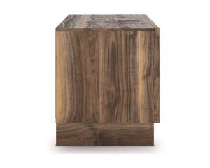 Mueble para TV Zadilyn de 72" con chimenea eléctrica