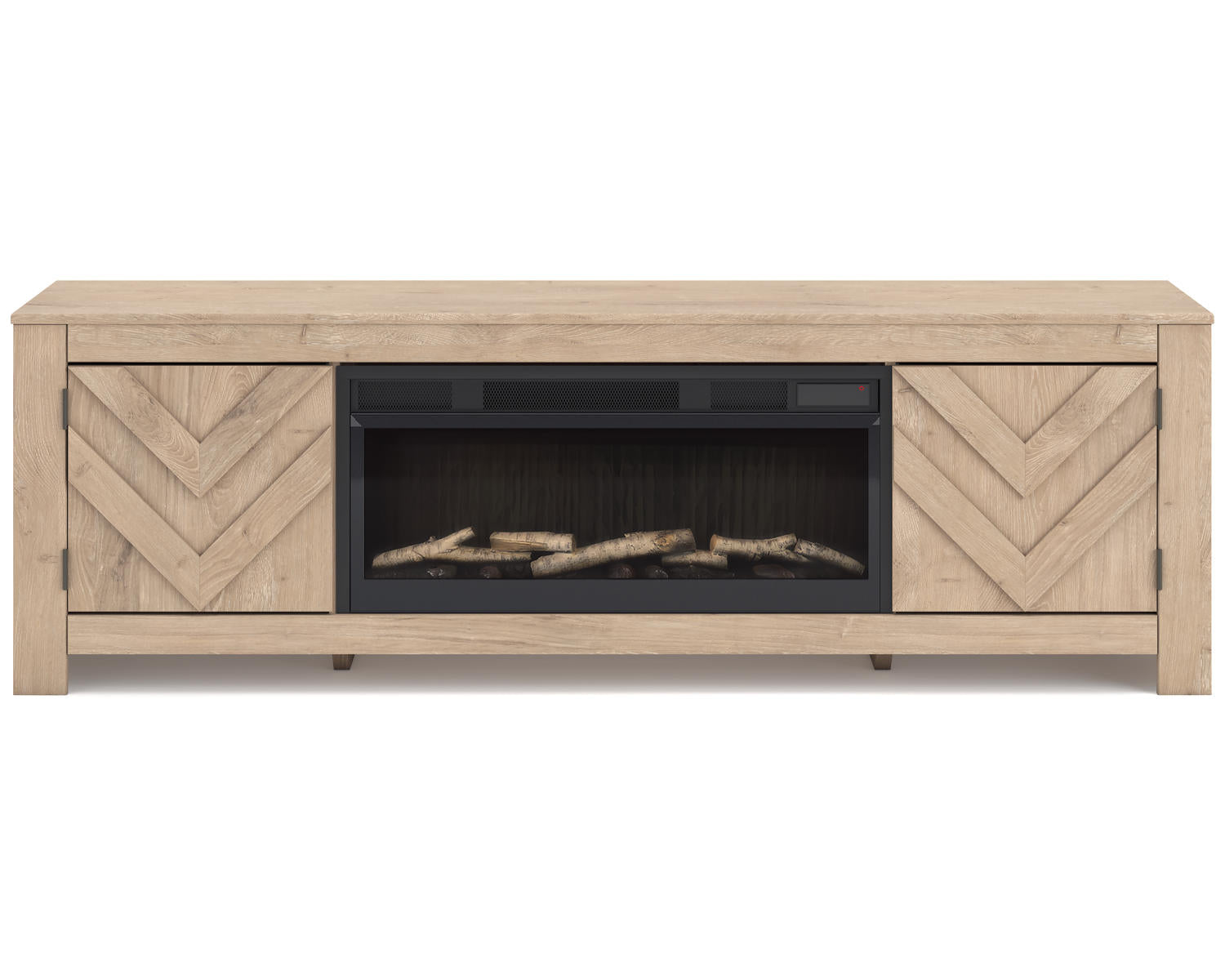 Cayboni 71" TV Stand with Electric Fireplace