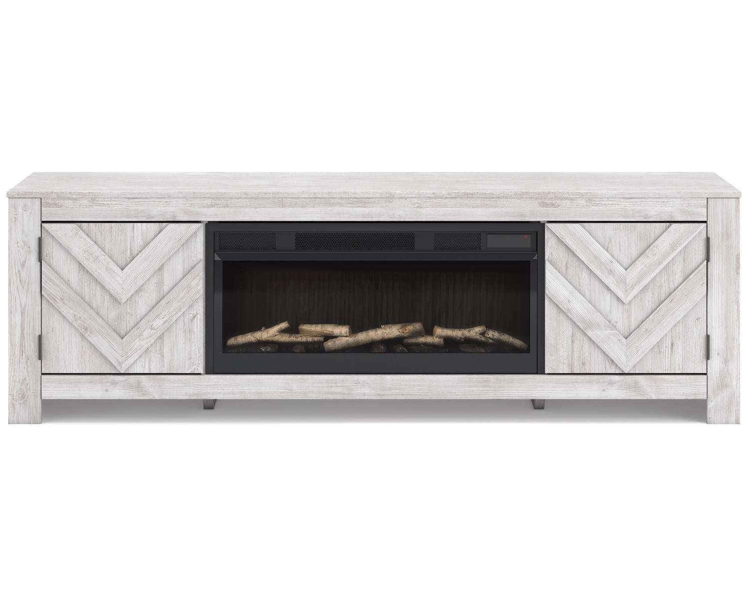 Cayboni 71" TV Stand with Electric Fireplace