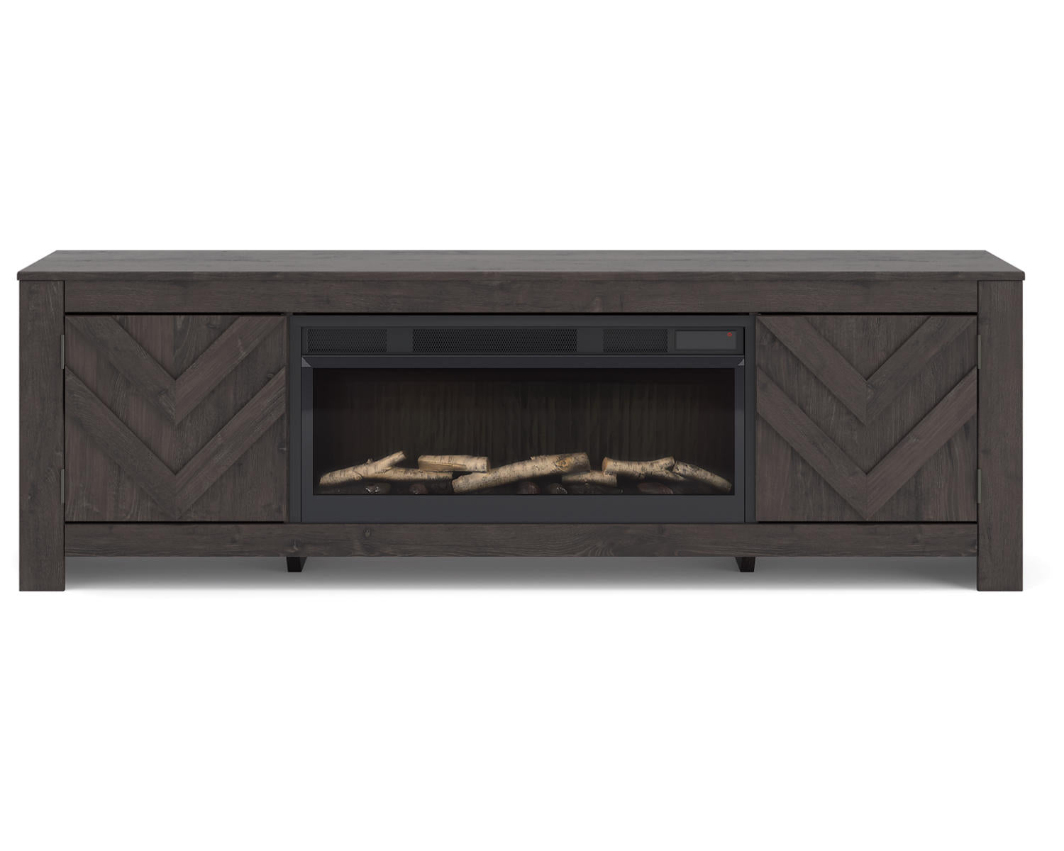 Cayboni 71" TV Stand with Electric Fireplace