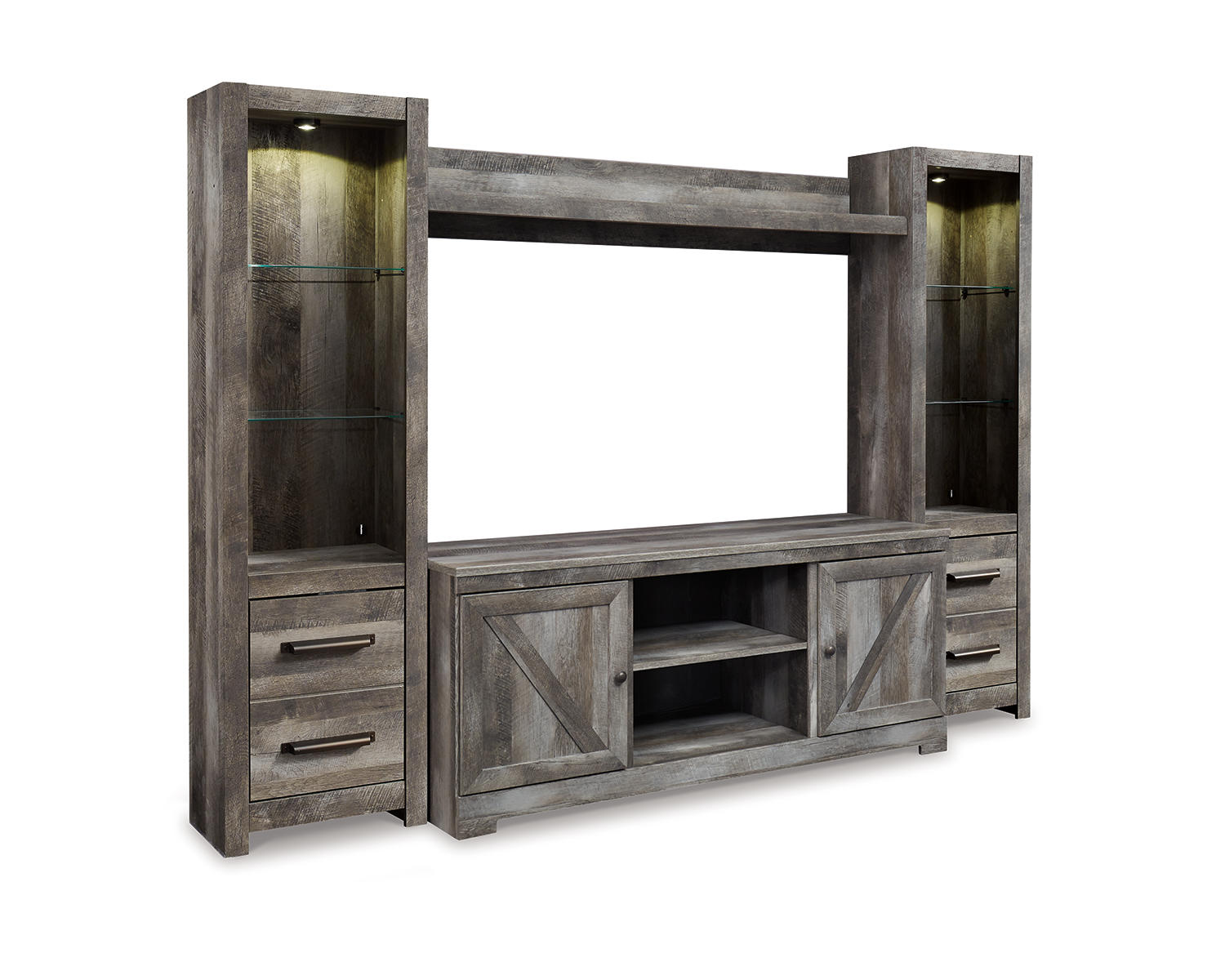 Wynnlow 4-Piece Entertainment Center