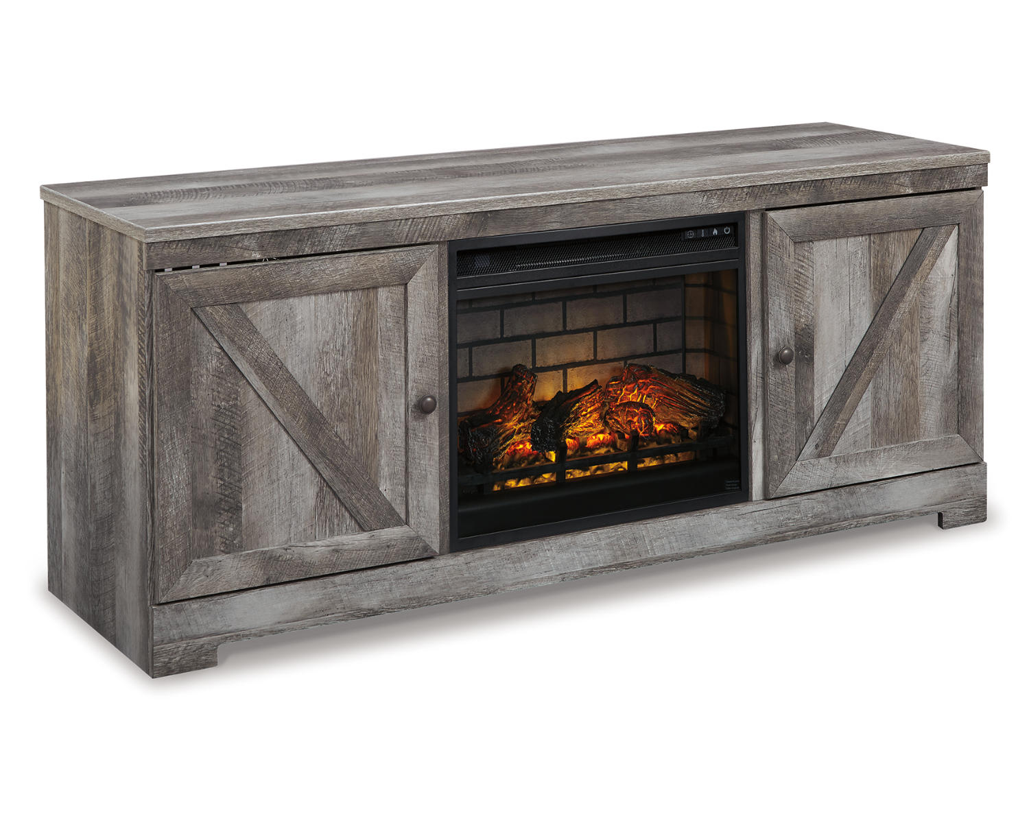 Wynnlow 63" TV Stand with Electric Fireplace