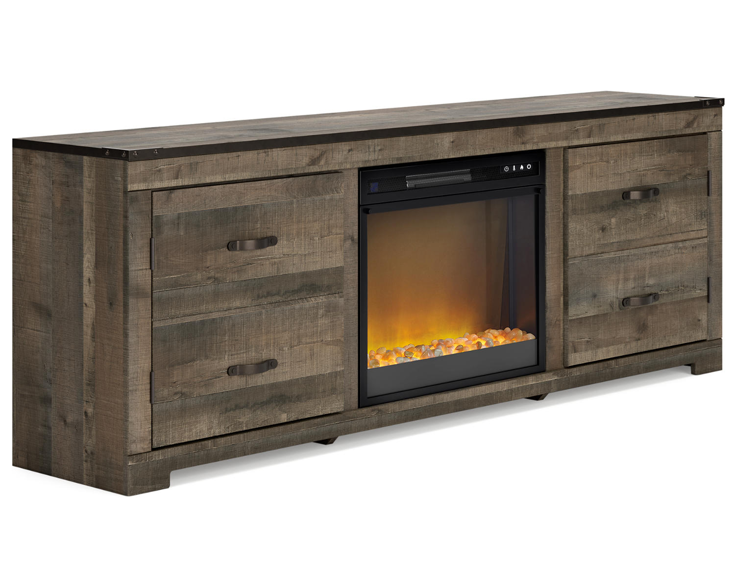 Trinell TV Stand with Electric Fireplace