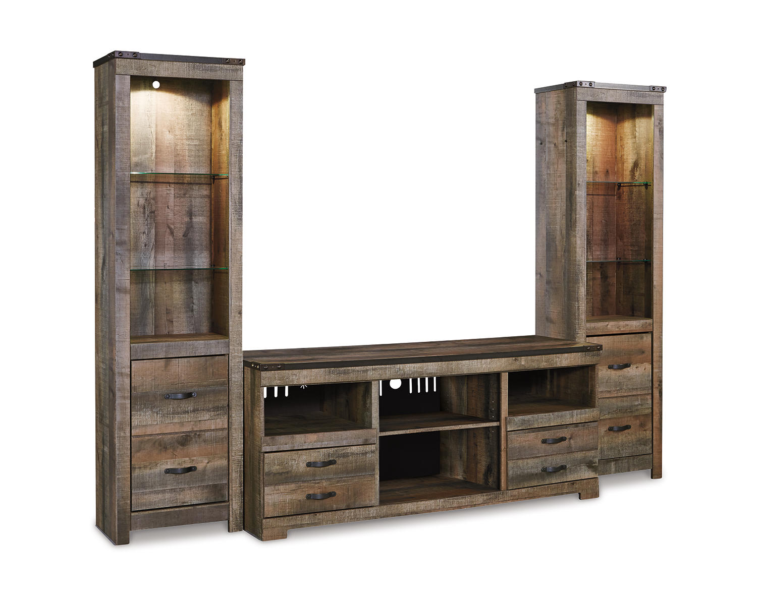 Trinell 3-Piece Entertainment Center
