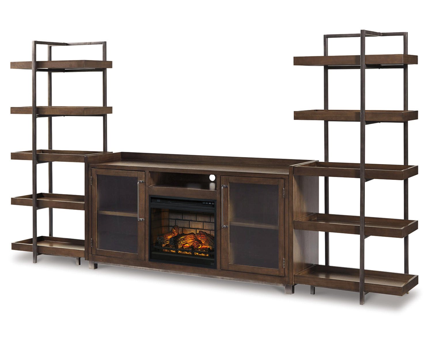 Starmore 3-Piece Wall Unit with Electric Fireplace