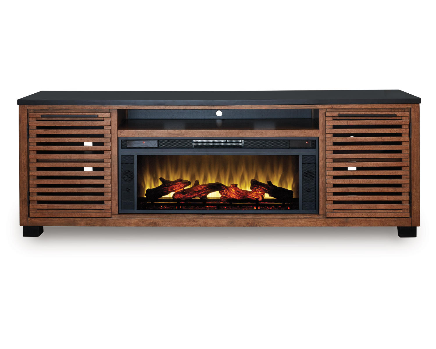 Kallari 84" TV Stand with Electric Fireplace