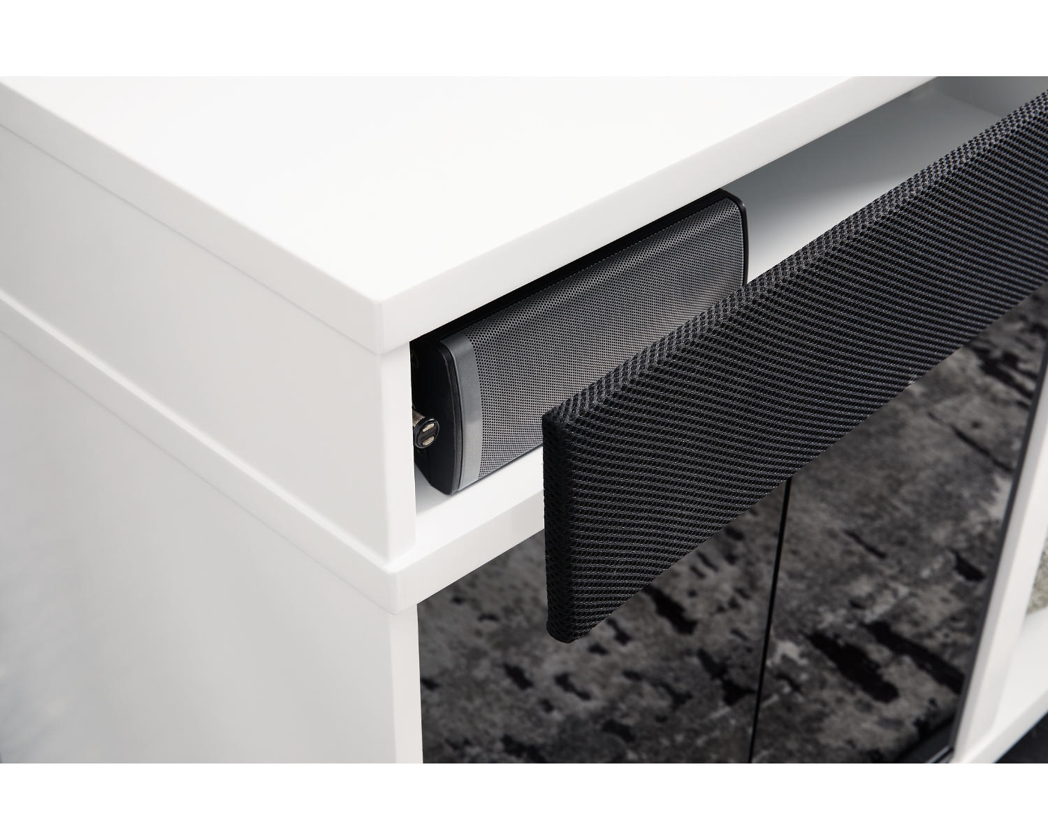 Gardoni 72" TV Stand with Electric Fireplace