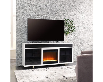 Gardoni 72" TV Stand with Electric Fireplace