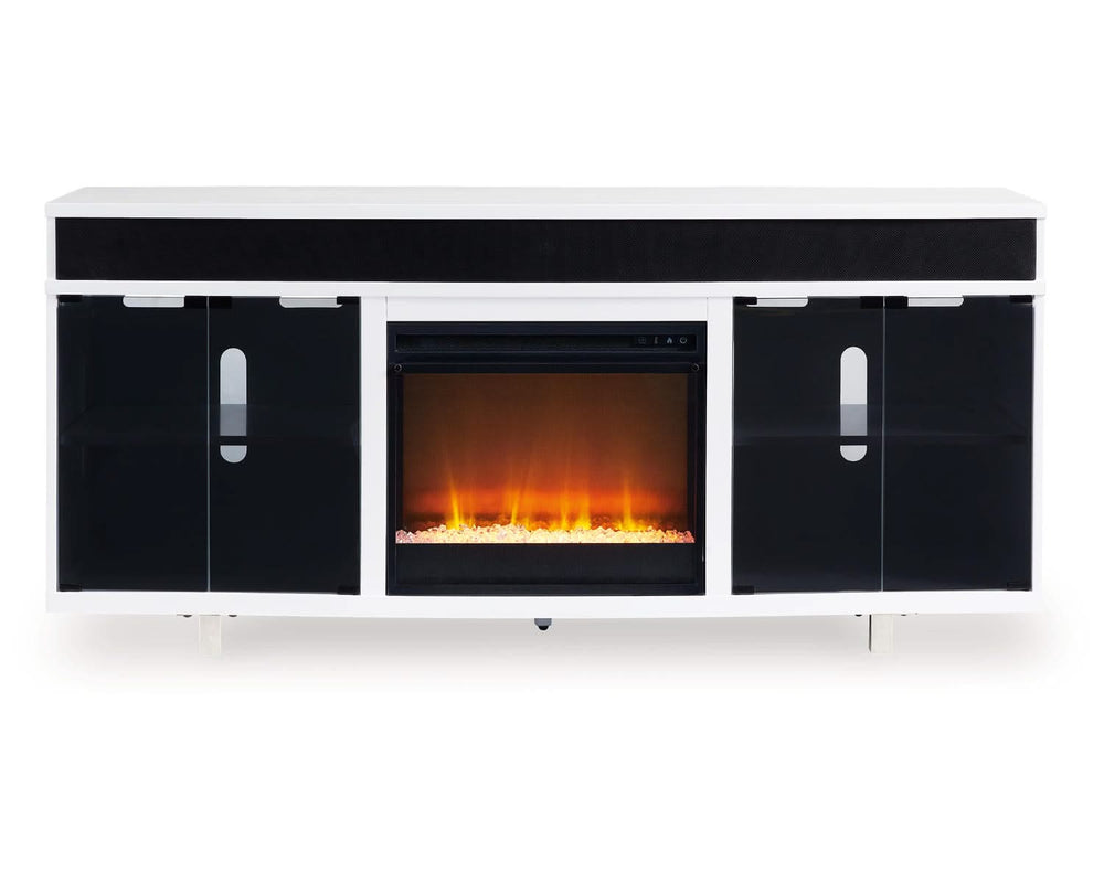 Gardoni 72" TV Stand with Electric Fireplace