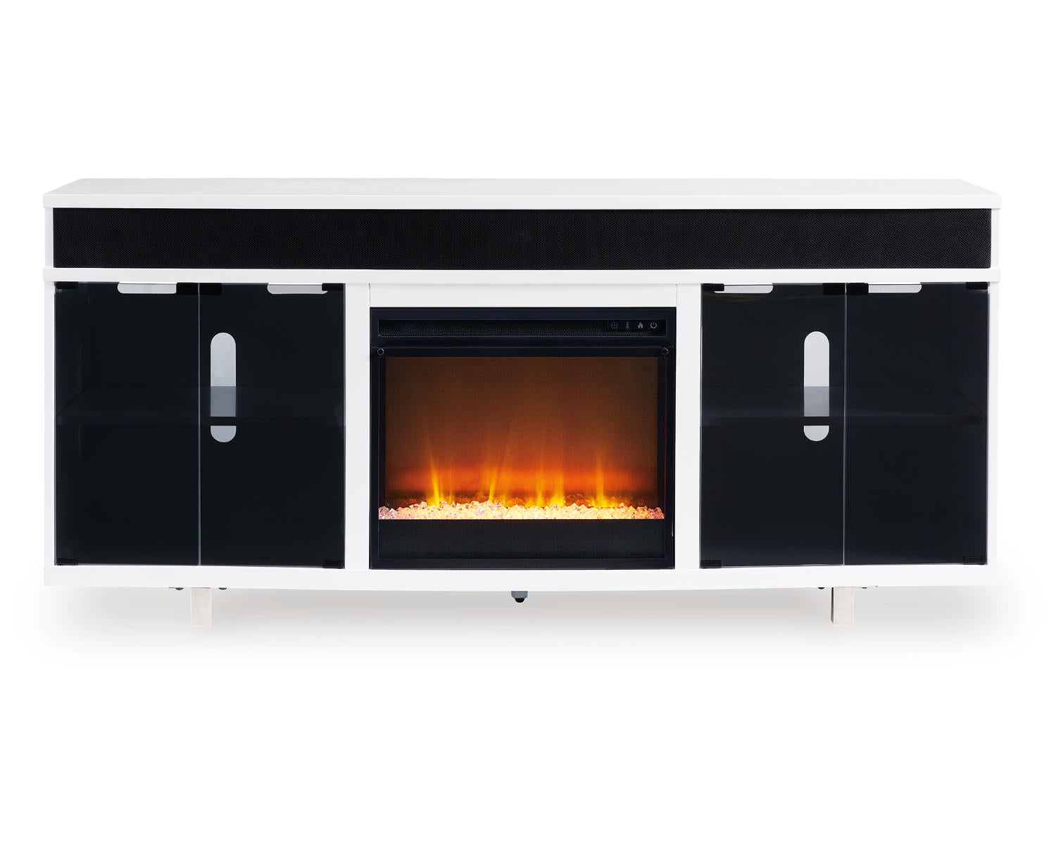 Gardoni 72" TV Stand with Electric Fireplace