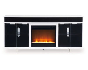 Gardoni 72" TV Stand with Electric Fireplace