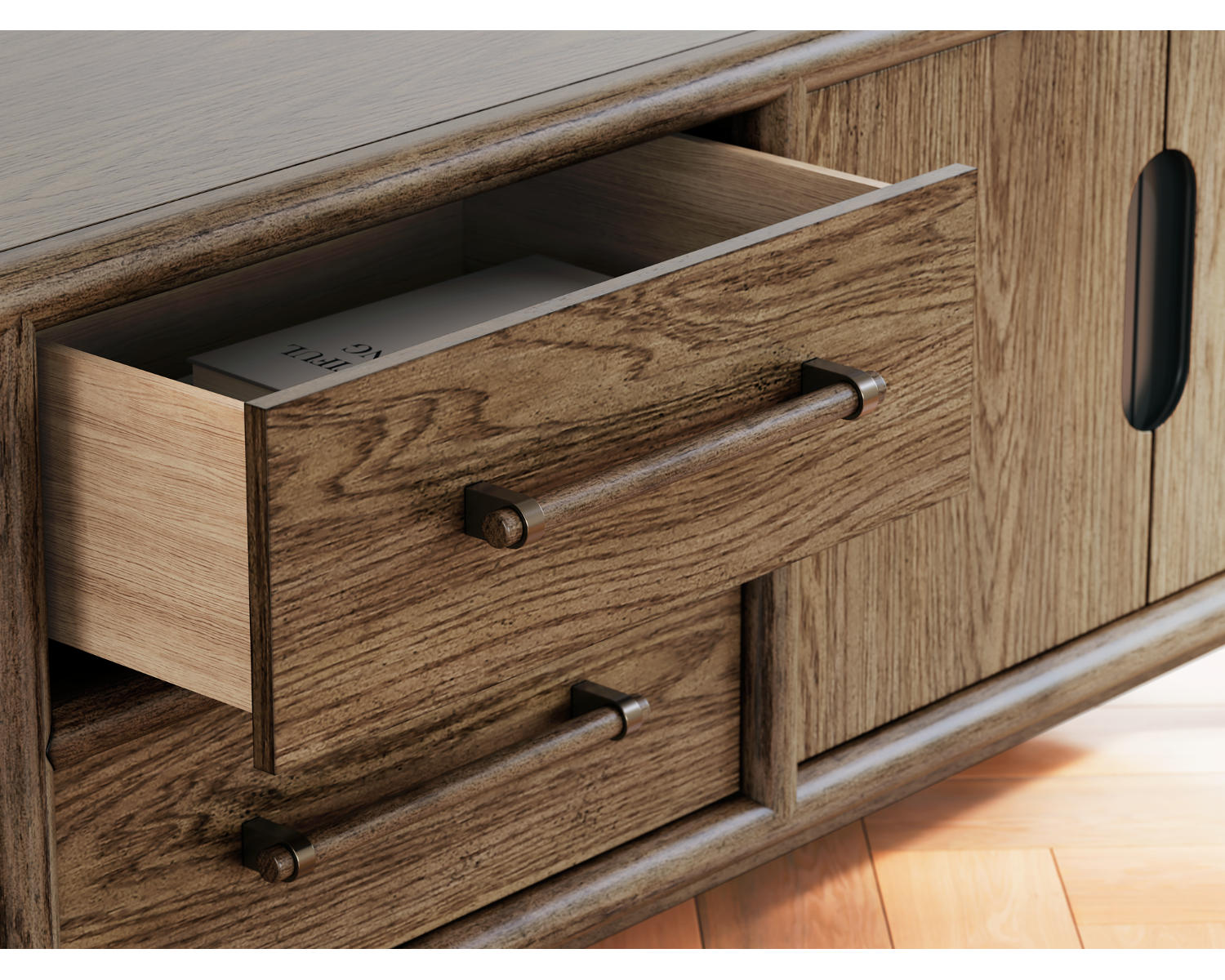 Roanhowe 85" TV Stand