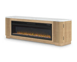 Mueble para TV Camdill de 80" con chimenea eléctrica