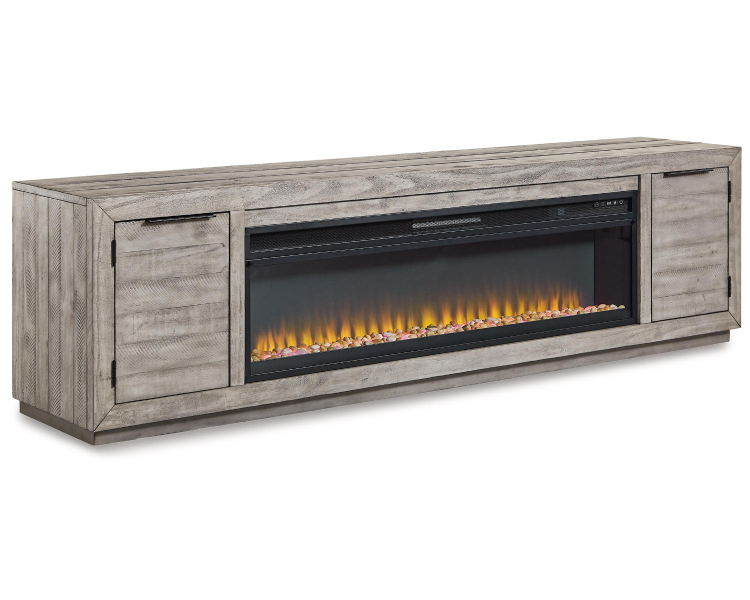 Naydell 92" TV Stand with Electric Fireplace