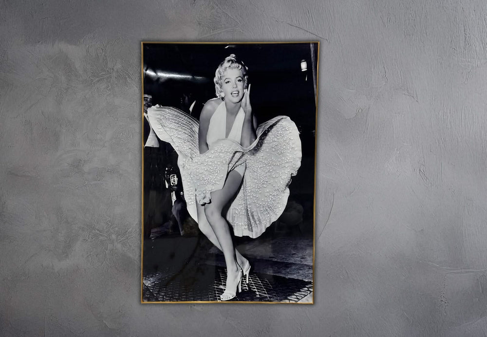 La obra de arte del encanto de Marilyn