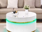 DELTA COFFEE TABLE BURGANDY