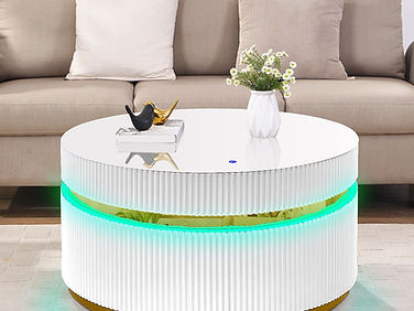 DELTA COFFEE TABLE BURGANDY