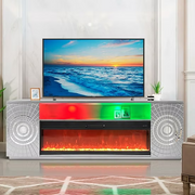Lowell Electric Fireplace Entertainment System