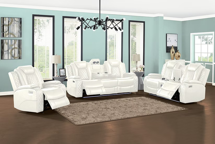 Benz White Sofa