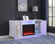 NY-1600 WHITE Electric Fireplace