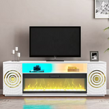 Lowell Electric Fireplace Entertainment System