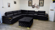 sectional MS2222 Suede and Gold