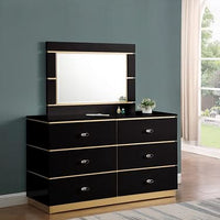 RANA DRESSER BLACK