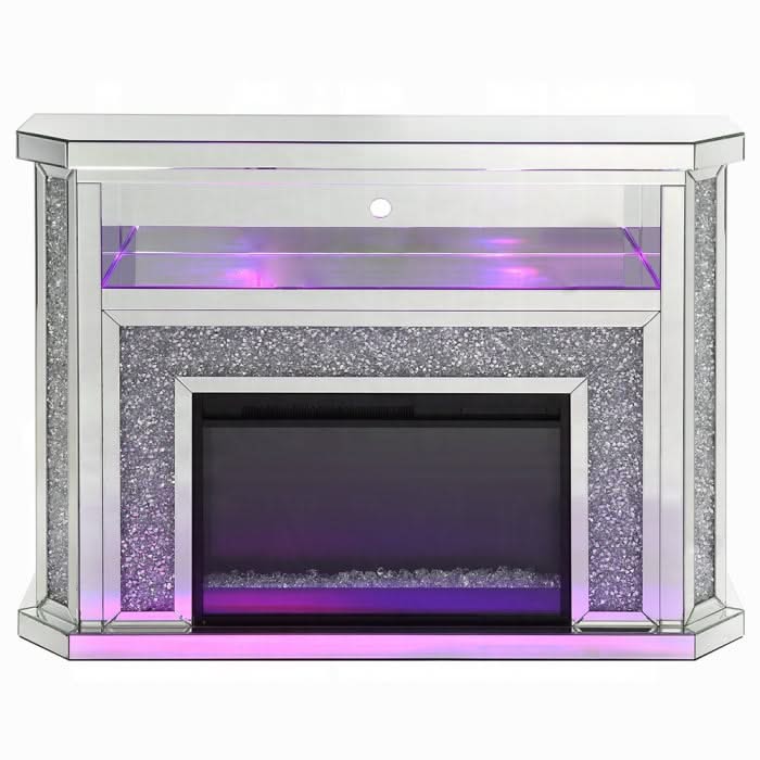 Chimenea Noralie con LED