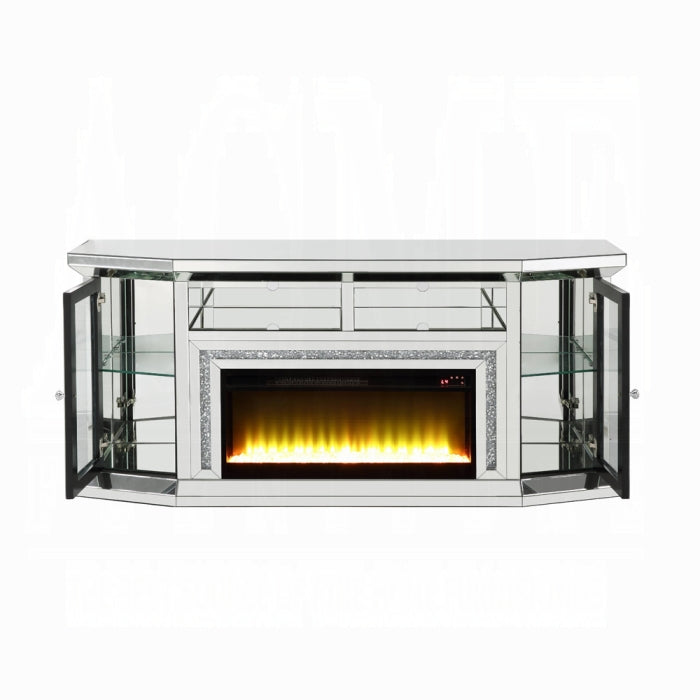 Noralie TV Stand W/Fireplace & LED