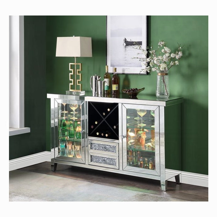 Noralie Wine Cabinet W/Led