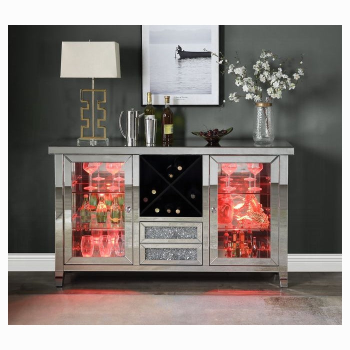Noralie Wine Cabinet W/Led