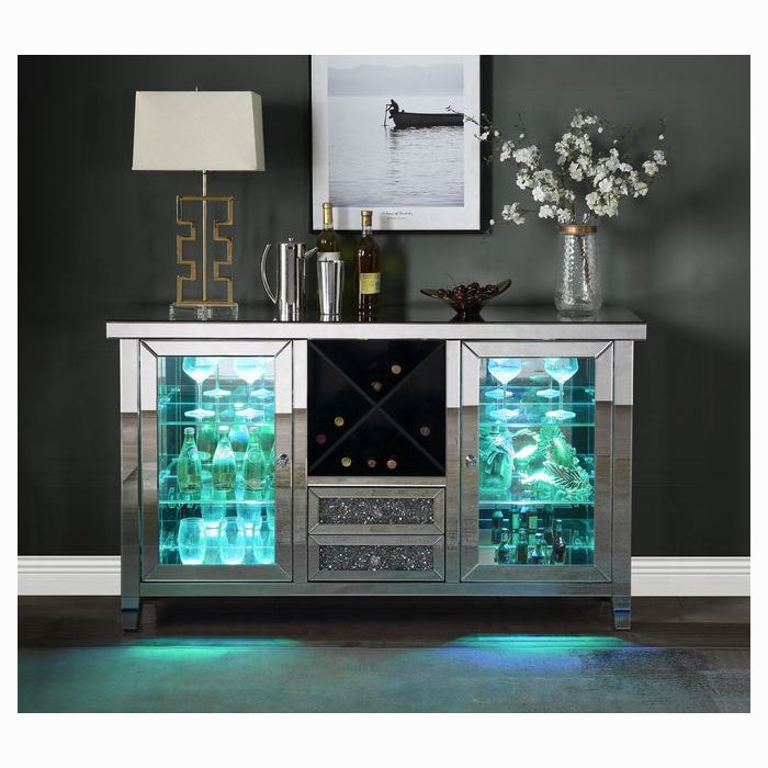 Noralie Wine Cabinet W/Led