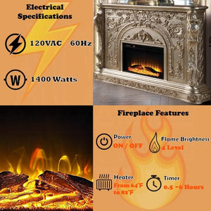 Danae Fireplace