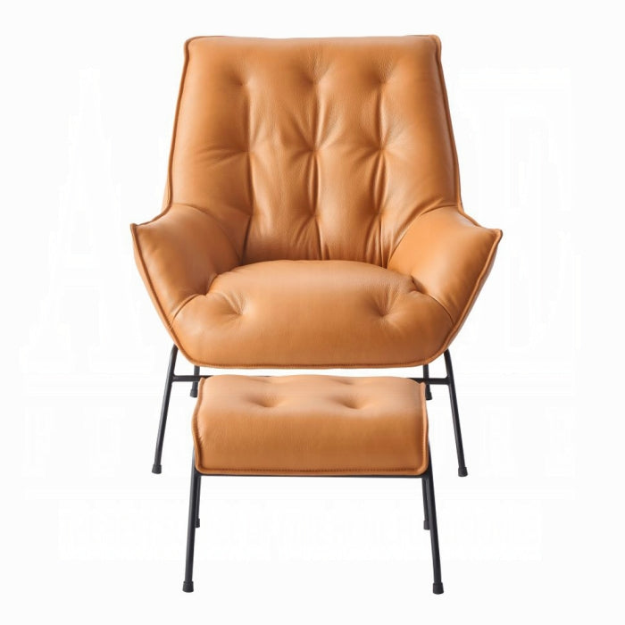 Zusa Accent Chair & Ottoman