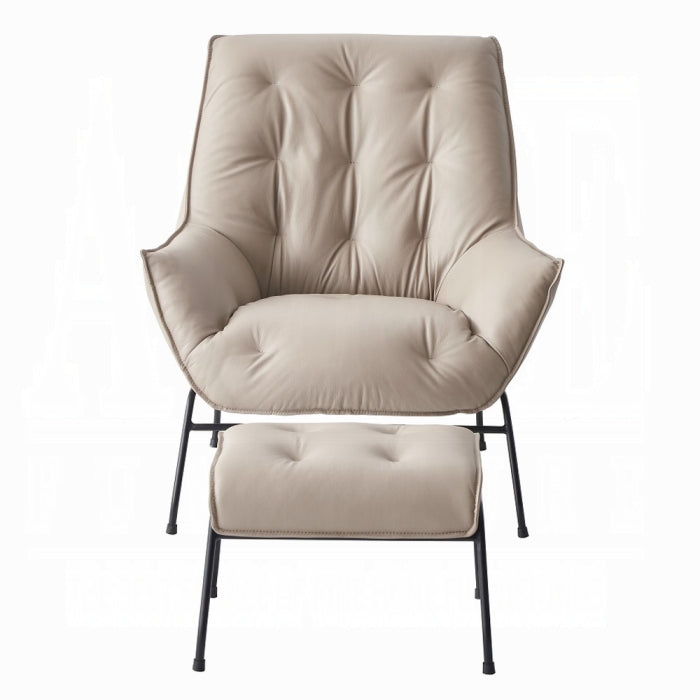 Zusa Accent Chair & Ottoman