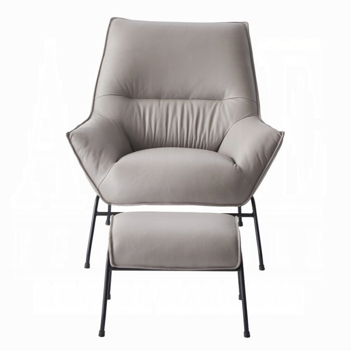 Jabel Accent Chair & Ottoman