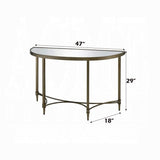 Aditya Console Table W/Mirror