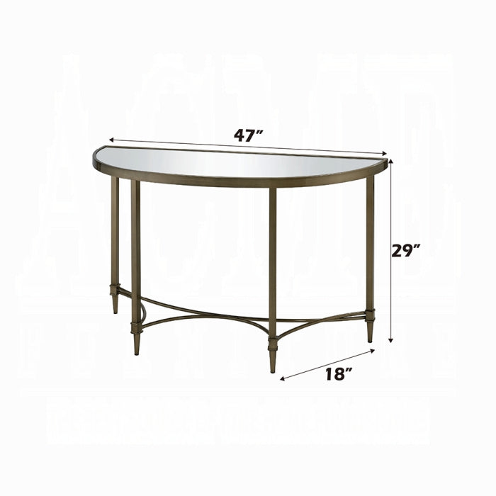 Aditya Console Table W/Mirror