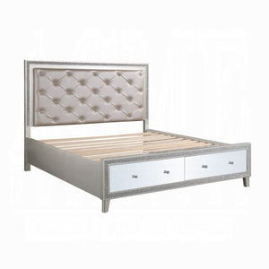 Cama Sliverfluff CK con LED y almacenamiento