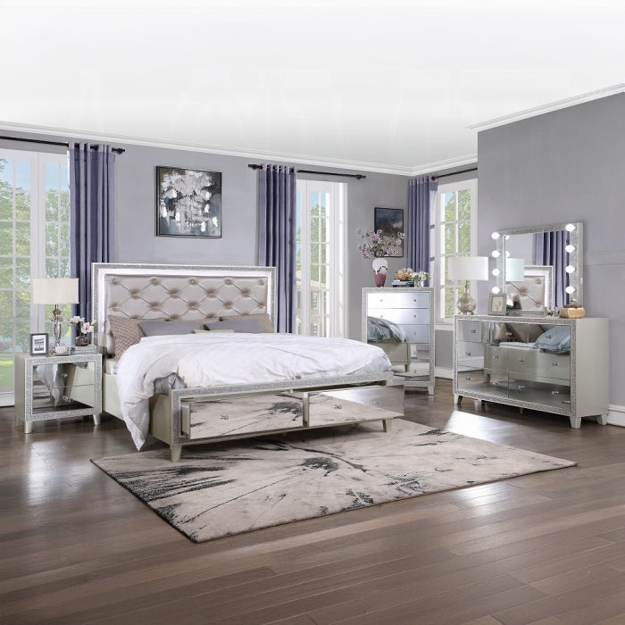 Sliverfluff CK Bed W/Led & Storages