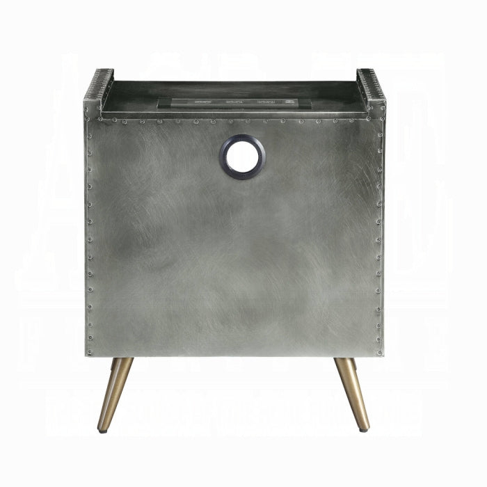 Doris Nightstand W/USB & Electric Lock